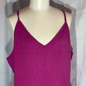 Fuchsia pink cami bodysuit